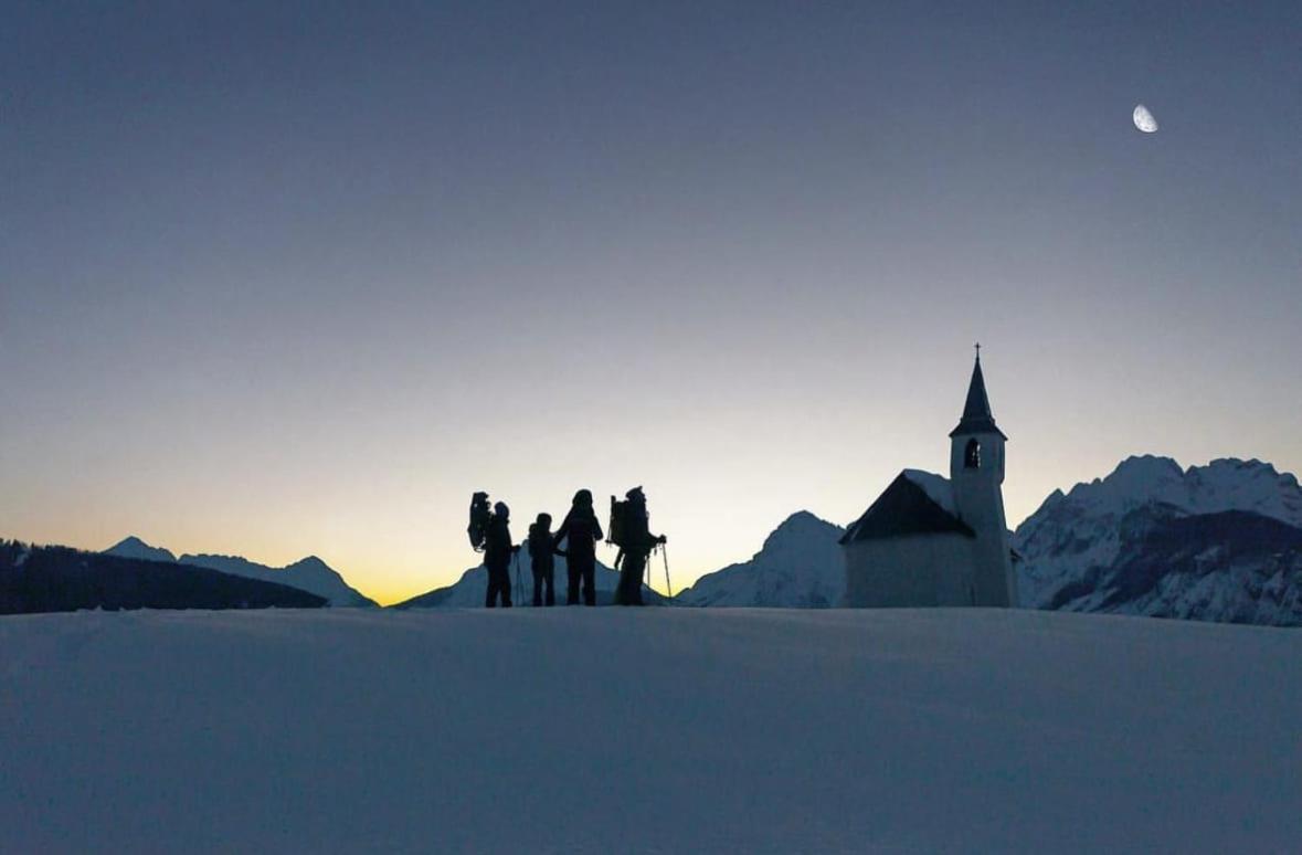Hotel Tre Pini Danta Bagian luar foto
