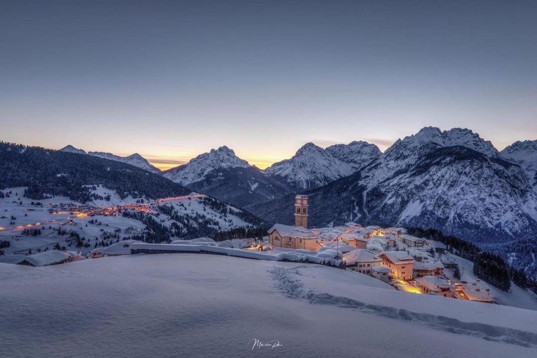 Hotel Tre Pini Danta Bagian luar foto